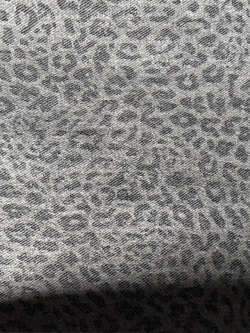 Animal print jeans- straight leg